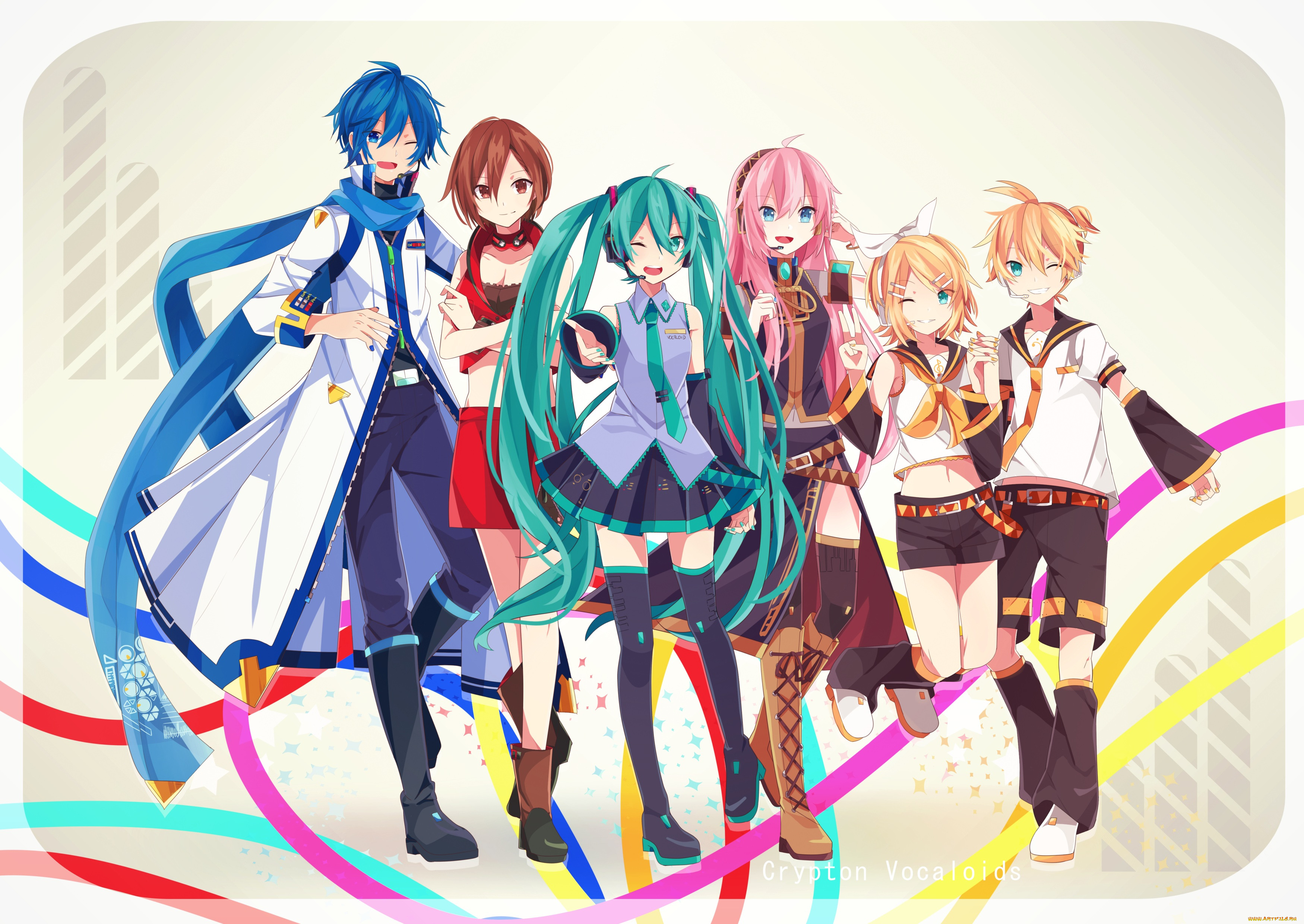 , vocaloid, megurine, luka, kaito, kagamine, len, rin, hatsune, miku, , , meiko, , yui22